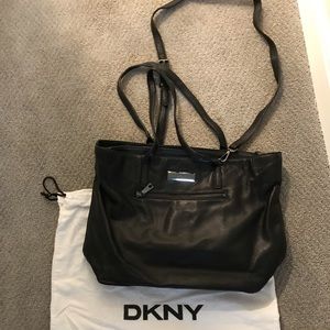 DKNY Leather Tote Bag